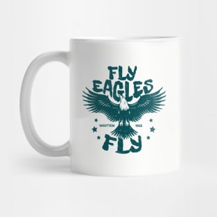 Fly Eagles Fly - vintage Mug